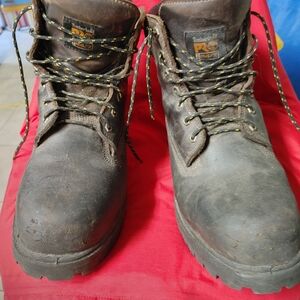 Timberland , men's work boots size 13, steal toe